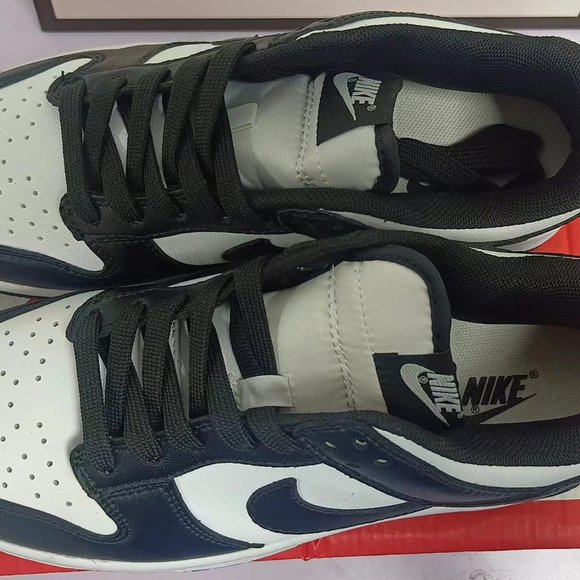 Nike Panda women casual black and white sneakers - Picture 3 of 5